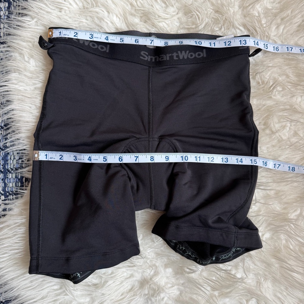 Smartwool Cycling shorts black padded athletic bike shorts - Picture 11 of 11